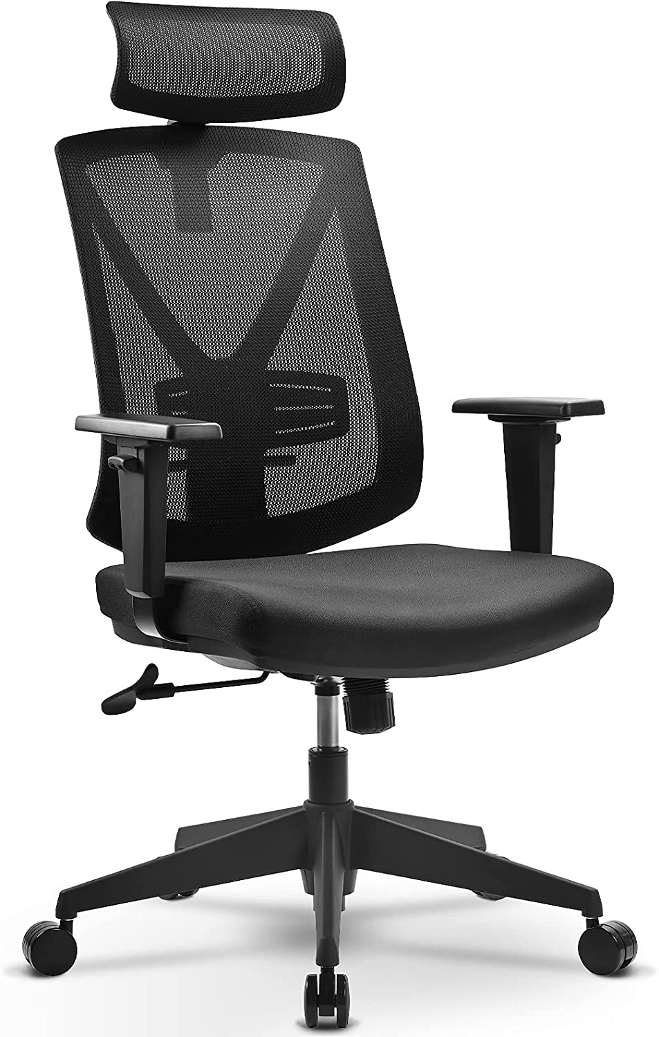 BASETBL Ergonomic Office Chair for Home, Reclining High-Back Mesh Executive Desk Chair